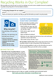 Click here to download - Recycling Works in Our Complex!