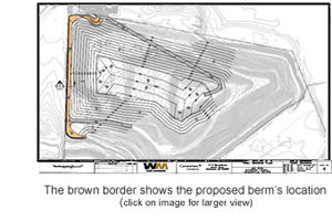 Berm Location Map