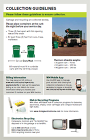 Collection Guidelines Collection Guidelines