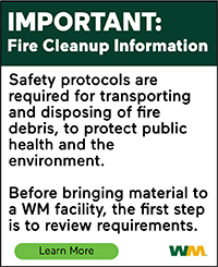 Fire Debris Disposal - Click here Fire Debris Disposal - Click here