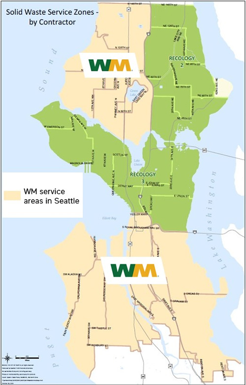 Seattle Service Areas