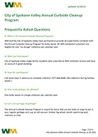 Click here to download - Annual Cleanup FAQs